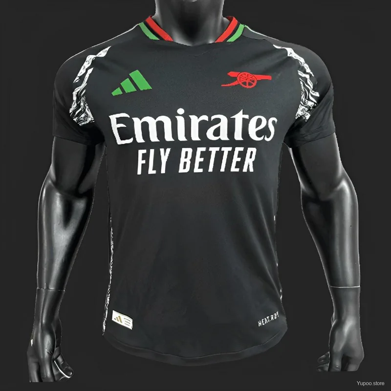 Camiseta Arsenal 2024/25 VISITANTE MANGA CORTA VERSION JUGADOR
